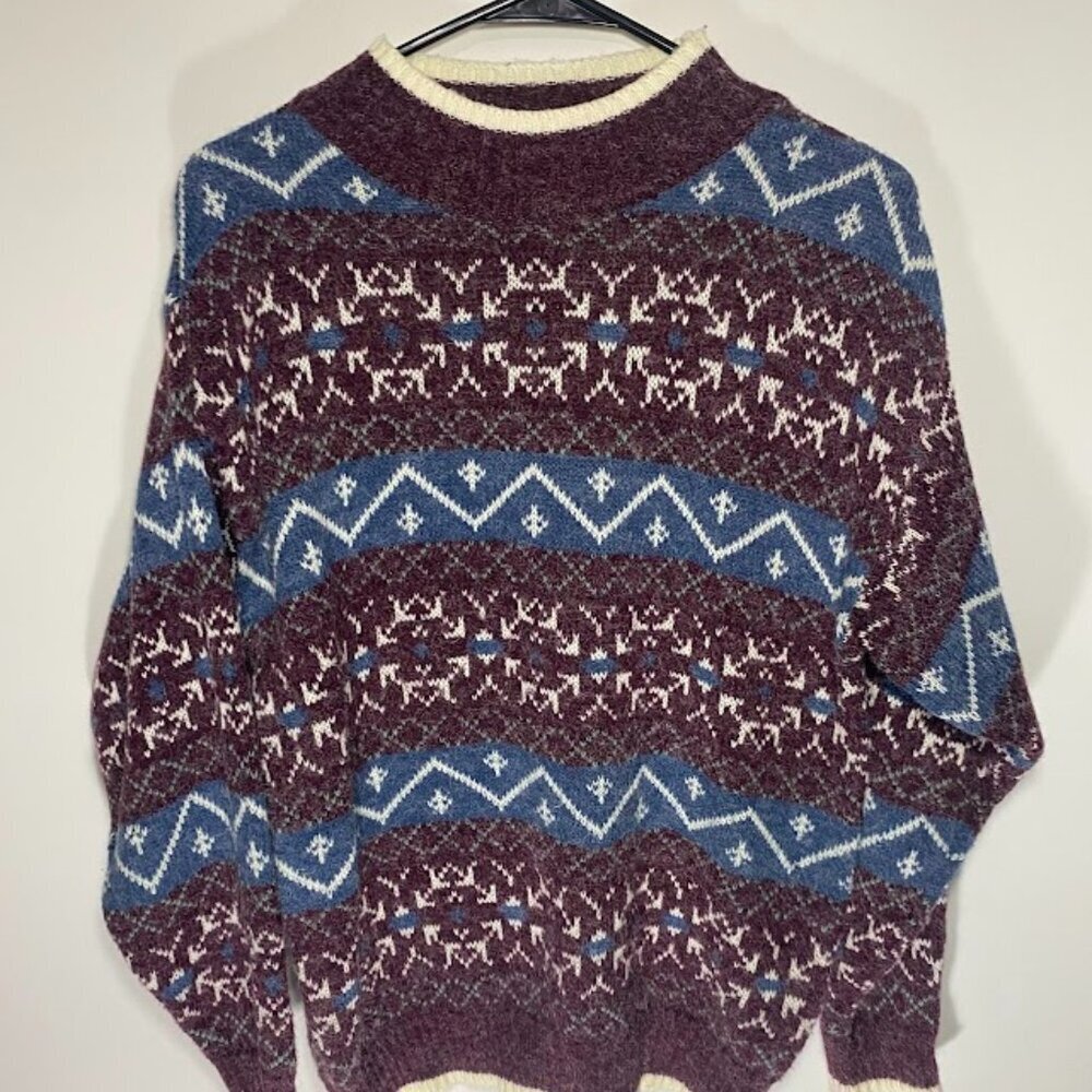 Vintage Gina Peters Acrylic Sweater